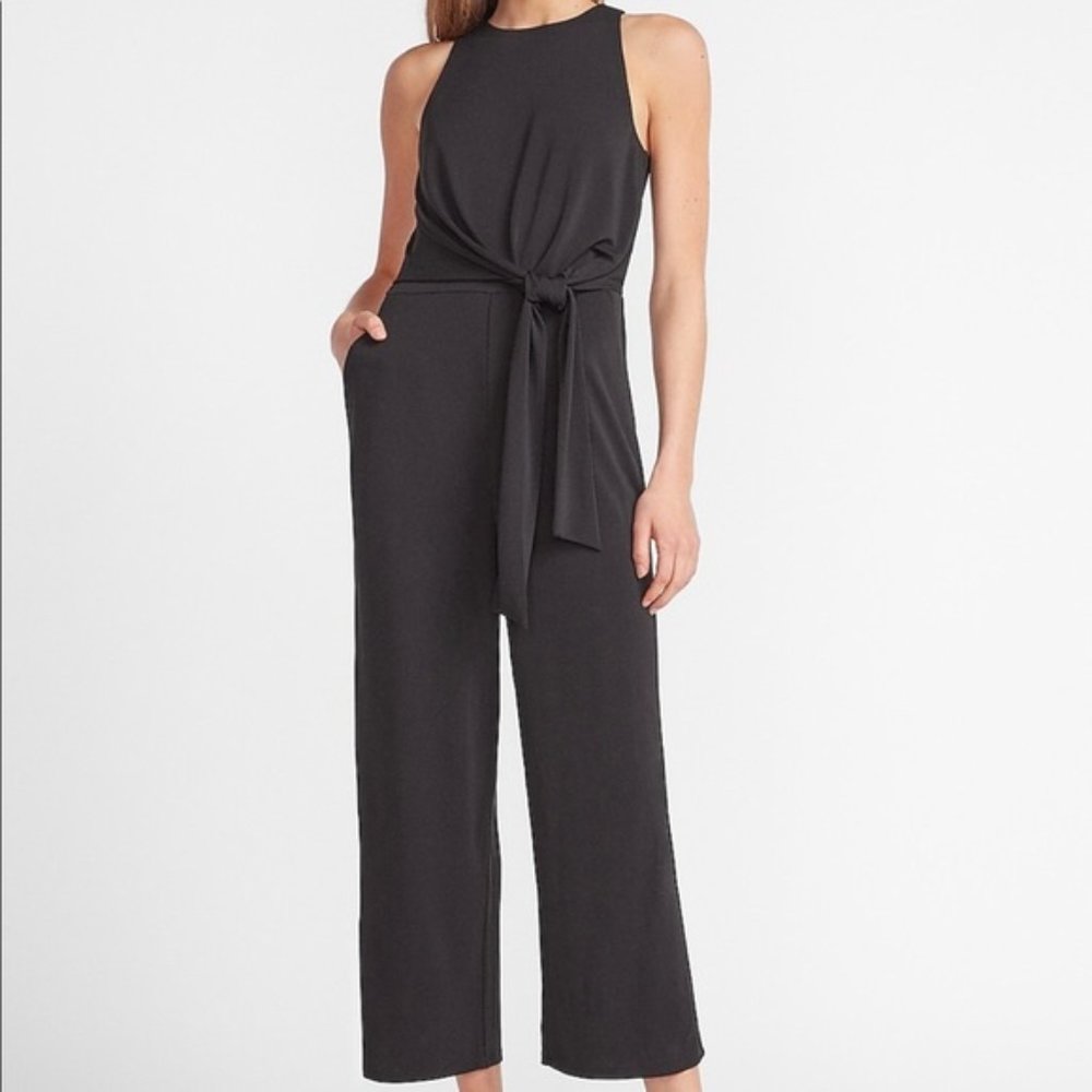 Express Black Culotte Jumpsuit NWT Small